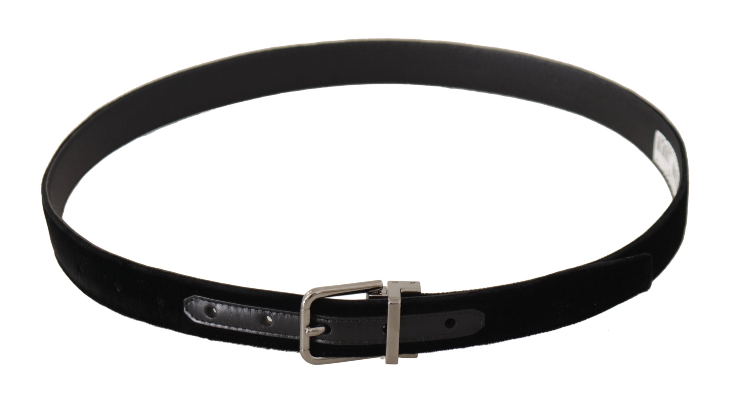 Dolce & Gabbana Elegant Velvet Designer Belt - Luksusmuotia Dolce & Gabbana - Tutustu YVES JAVANNI® 