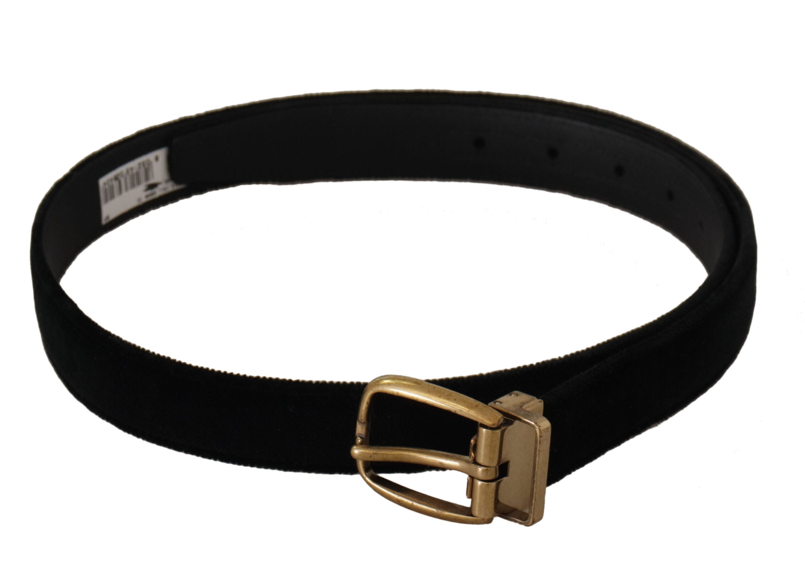 Dolce & Gabbana Chic Velvet Elegance Belt - Luksusmuotia Dolce & Gabbana - Tutustu YVES JAVANNI® 