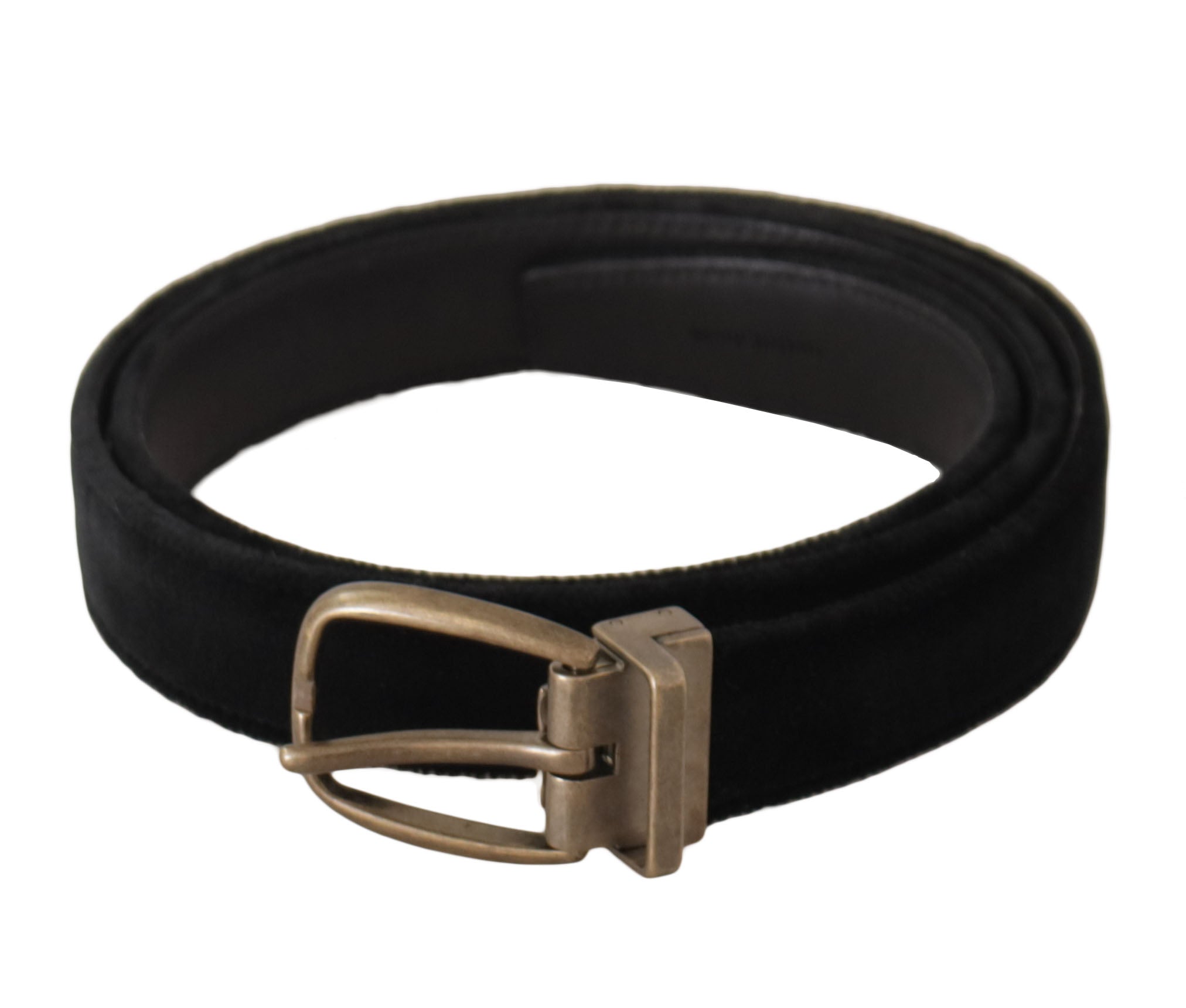 Dolce & Gabbana Elegant Black Leather Designer Belt - Luksusmuotia Dolce & Gabbana - Tutustu YVES JAVANNI® 