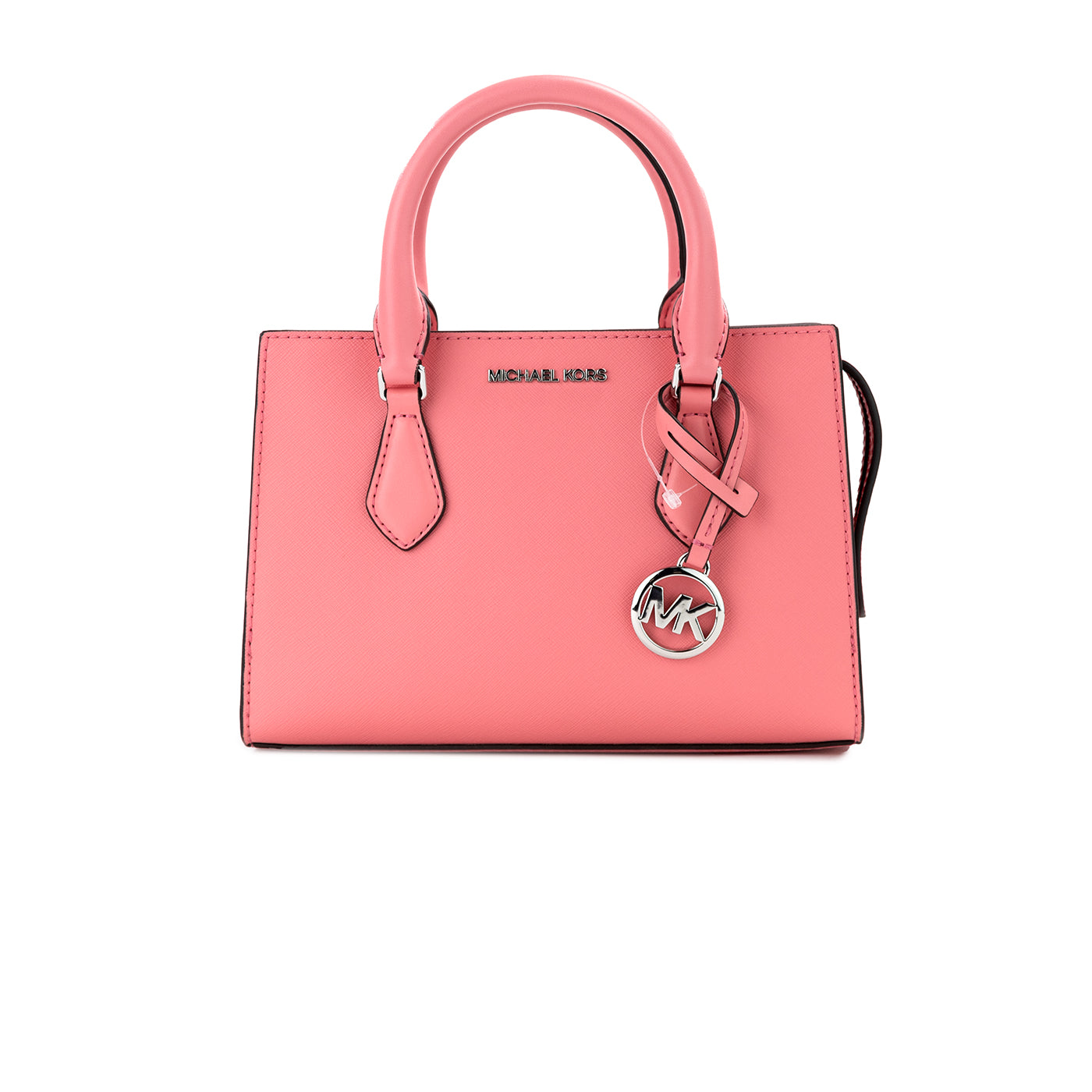 Michael Kors Sheila Small Tea Rose Vegan Leather Center Zip Satchel Purse Bag - Luksusmuotia Michael Kors - Tutustu YVES JAVANNI® 