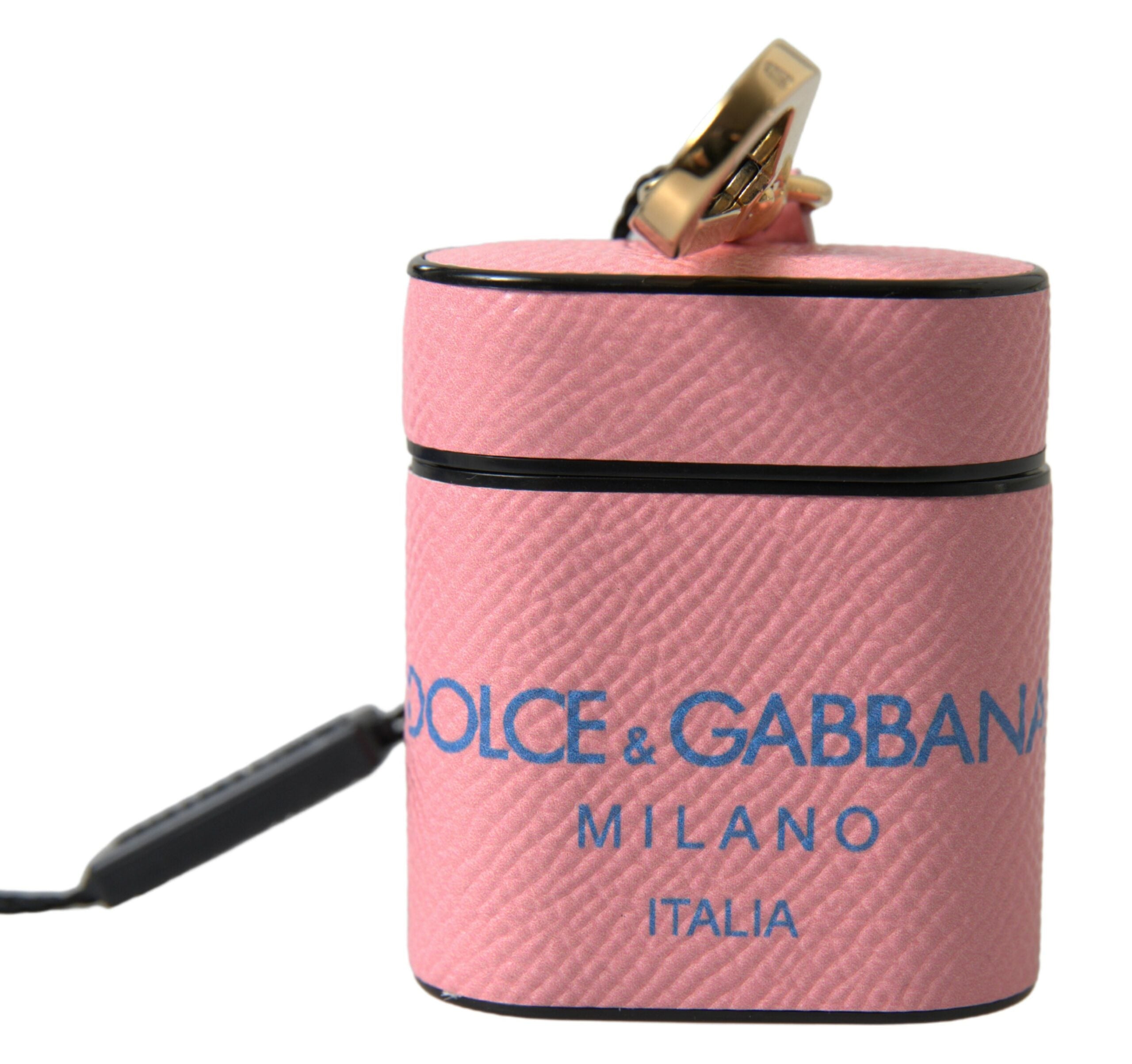 Dolce & Gabbana Chic Calf Leather Airpods Case in Pink - Luksuslaukut ja asusteet Dolce & Gabbana - Tutustu YVES JAVANNI® 