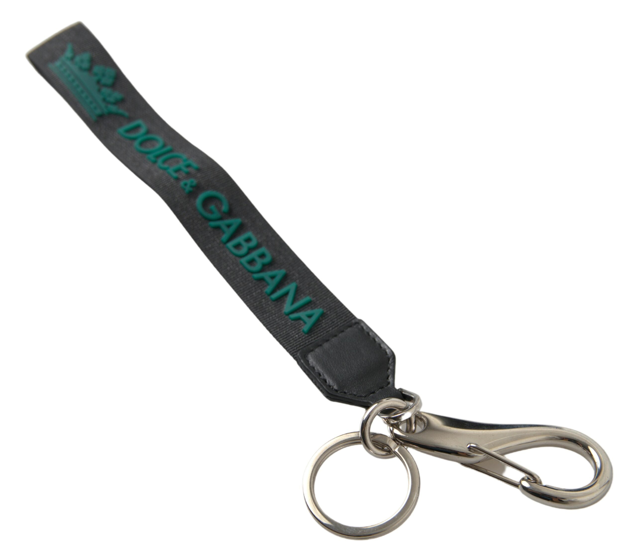 Dolce & Gabbana Chic Crown Rubber Logo Keychain - Luksusmuotia Dolce & Gabbana - Tutustu YVES JAVANNI® 