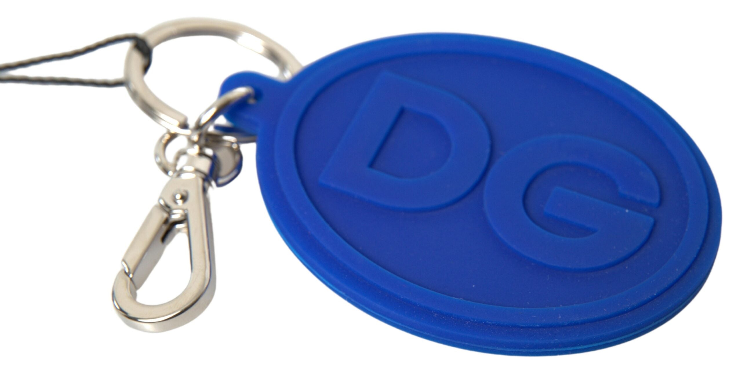 Dolce & Gabbana Chic Brass and Rubber Logo Keychain - Luksuslaukut ja asusteet Dolce & Gabbana - Tutustu YVES JAVANNI® 