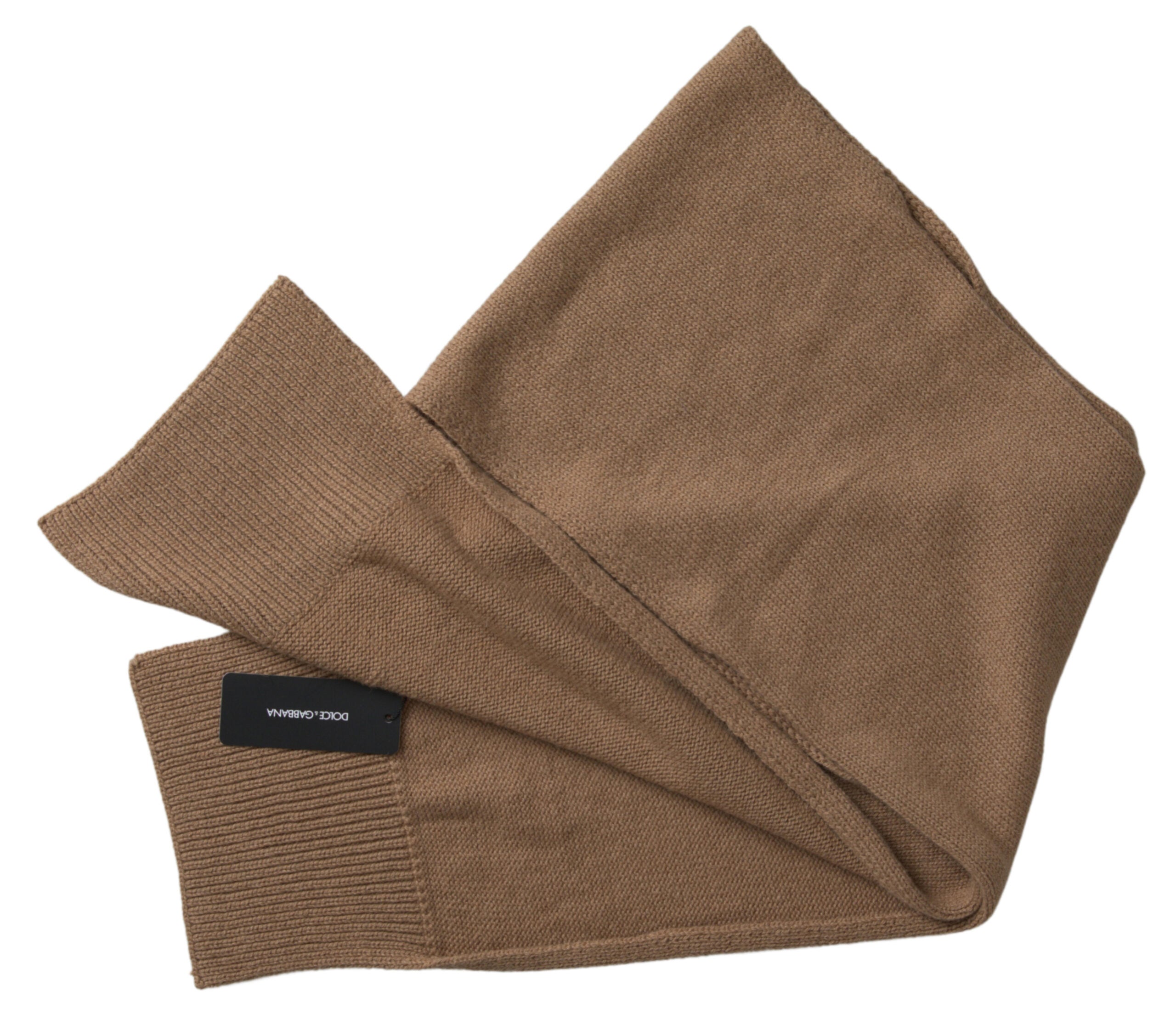 Dolce & Gabbana Elegant Camel Brown Women's Scarf - Luksusmuotia Dolce & Gabbana - Tutustu YVES JAVANNI® 