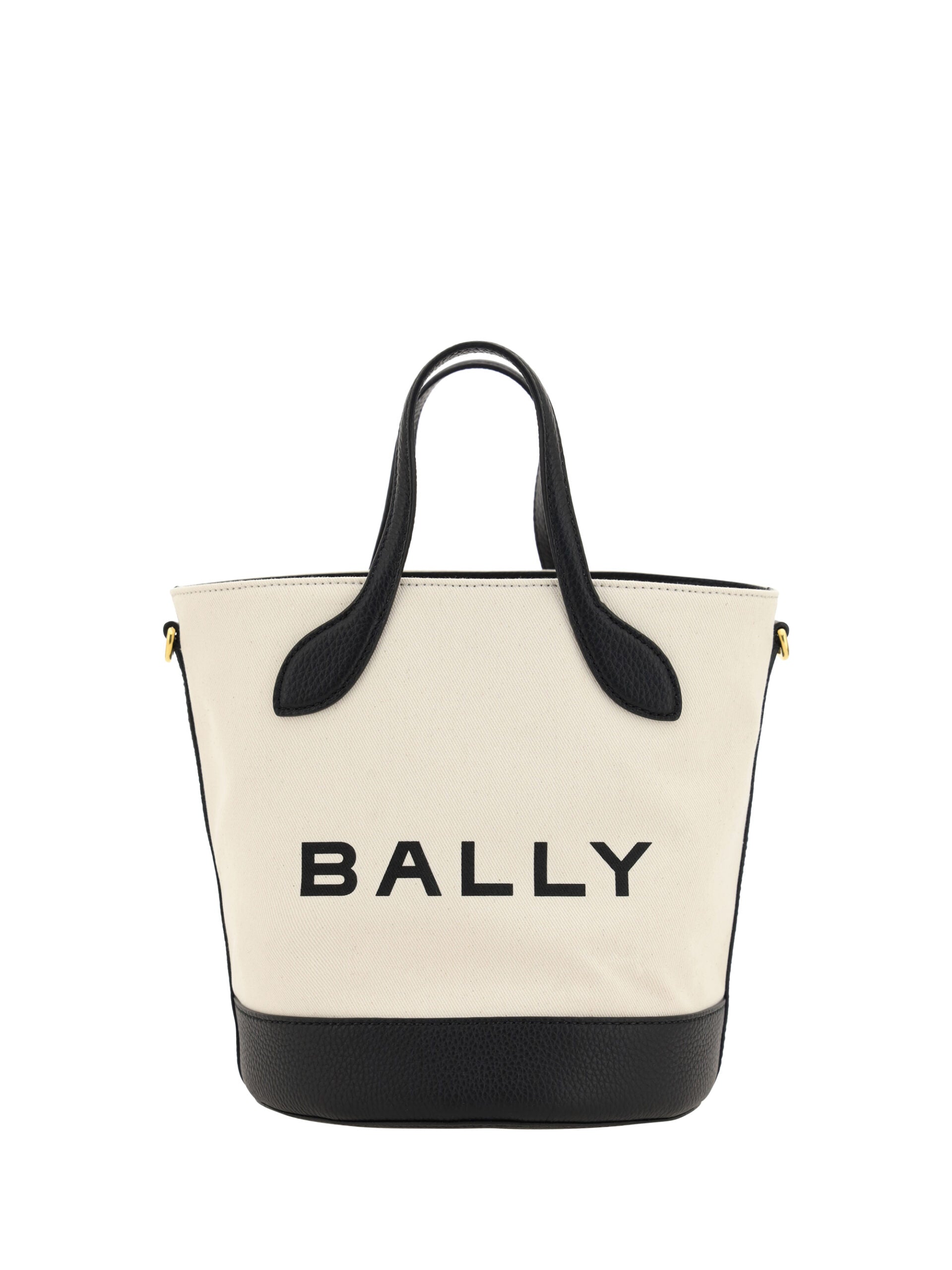 Bally Elegant Monogram Bucket Bag in Black & White - Luksuslaukut ja asusteet Bally - Tutustu YVES JAVANNI® 