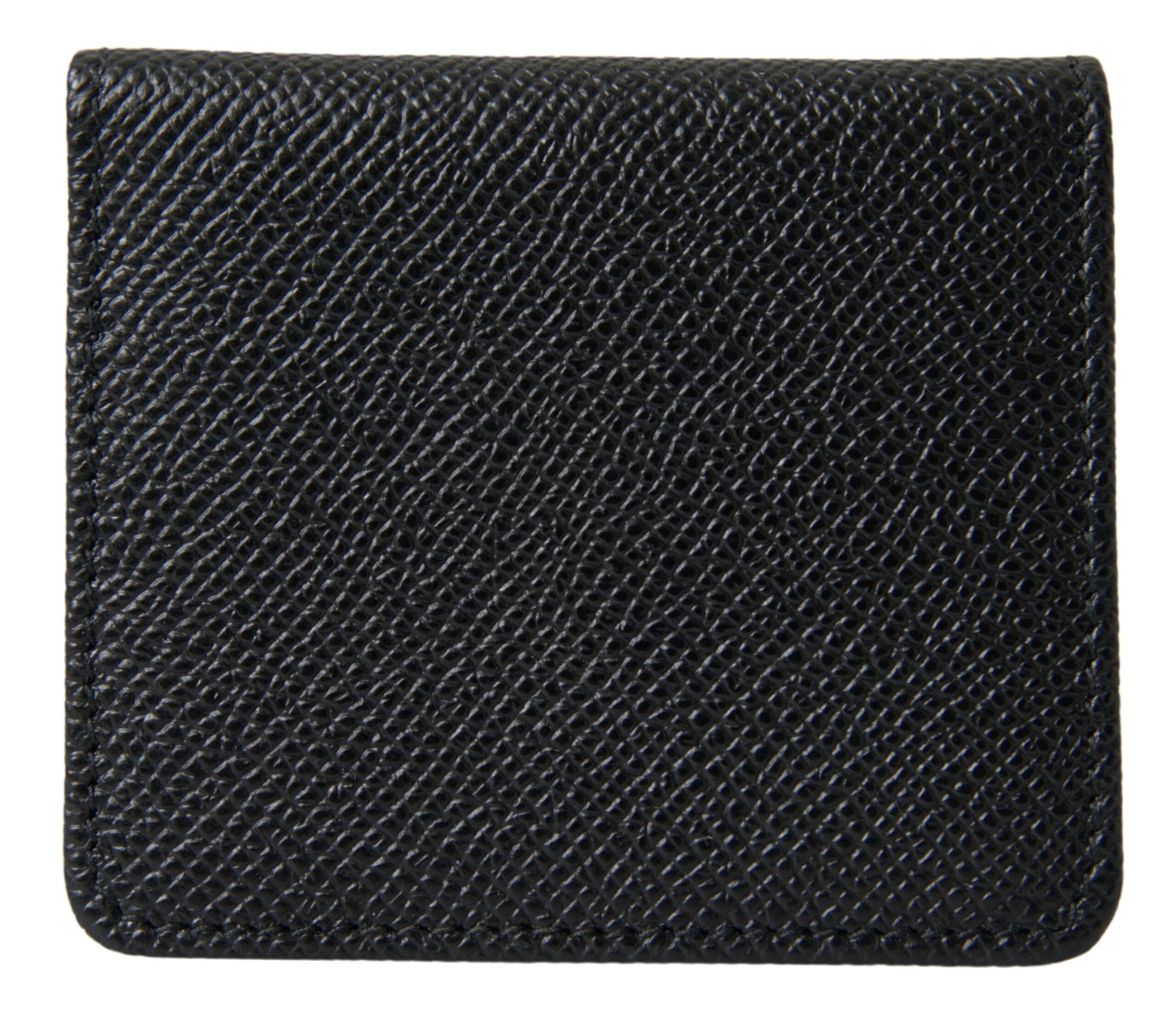 Dolce & Gabbana Elegant Leather Bifold Coin Purse Wallet - Luksusmuotia Dolce & Gabbana - Tutustu YVES JAVANNI® 