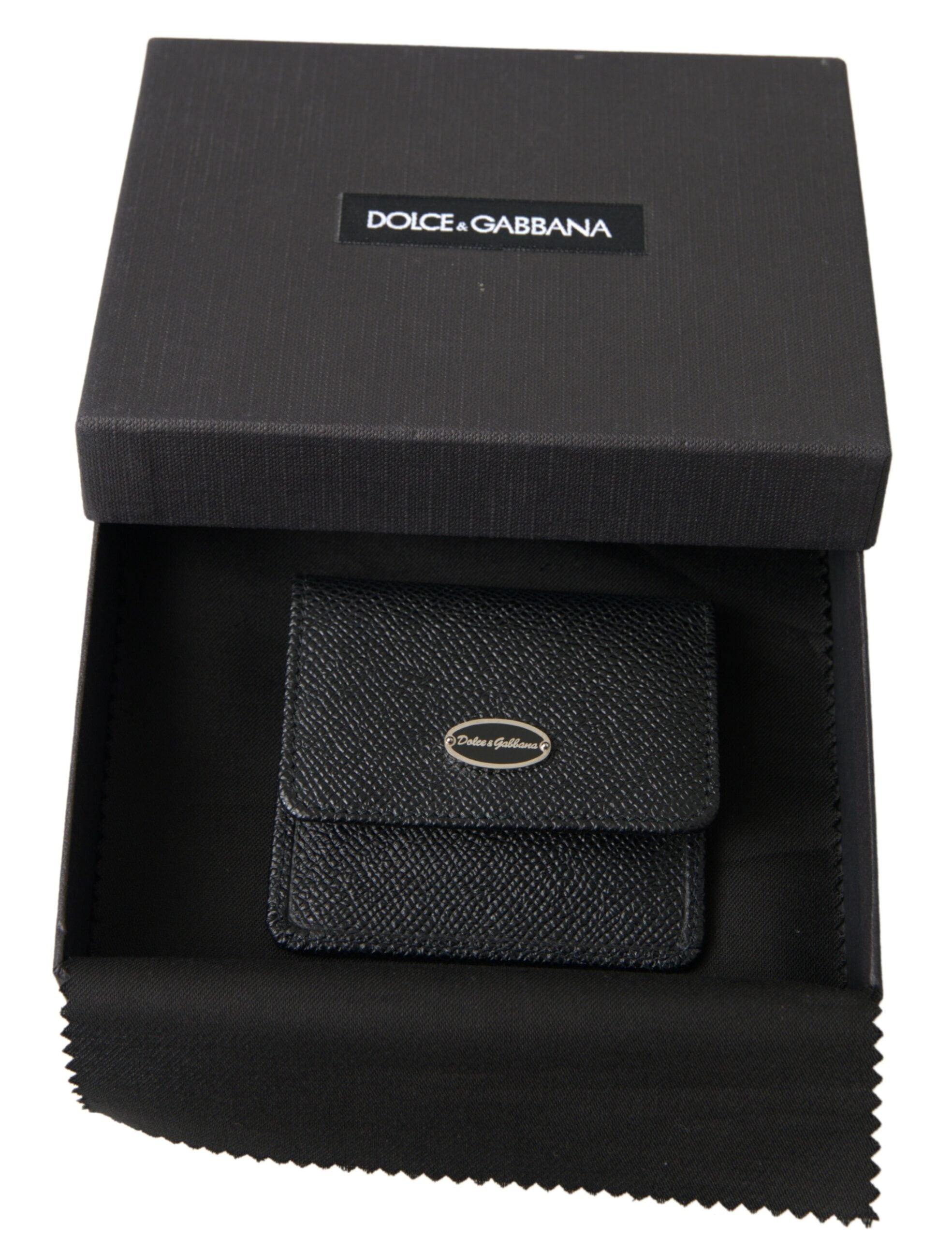 Dolce & Gabbana Elegant Leather Bifold Coin Purse Wallet - Luksusmuotia Dolce & Gabbana - Tutustu YVES JAVANNI® 