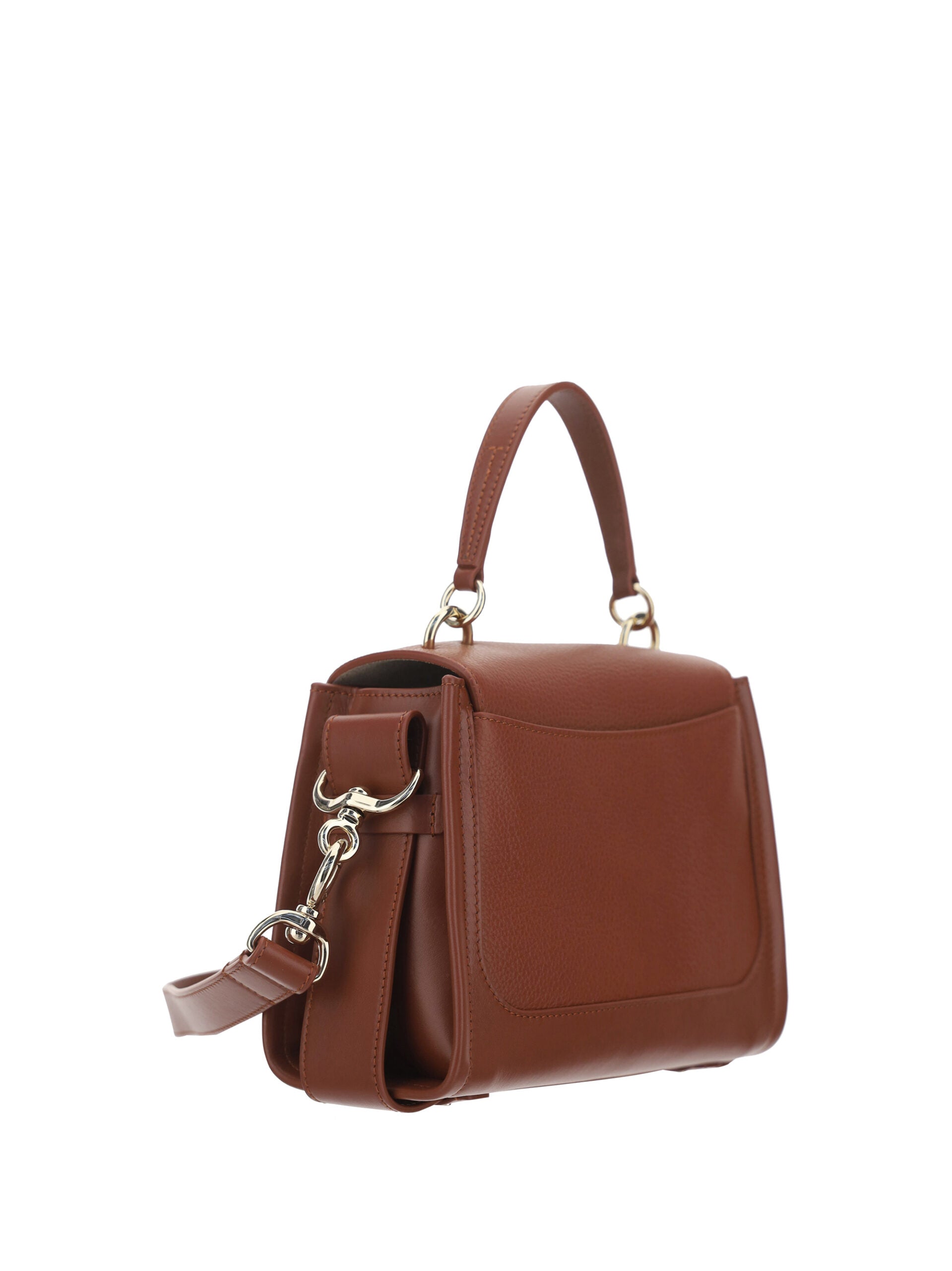 Chloé Elegant Sepia Brown Calfskin Shoulder Handbag - Luksusmuotia Chloé - Tutustu YVES JAVANNI® 