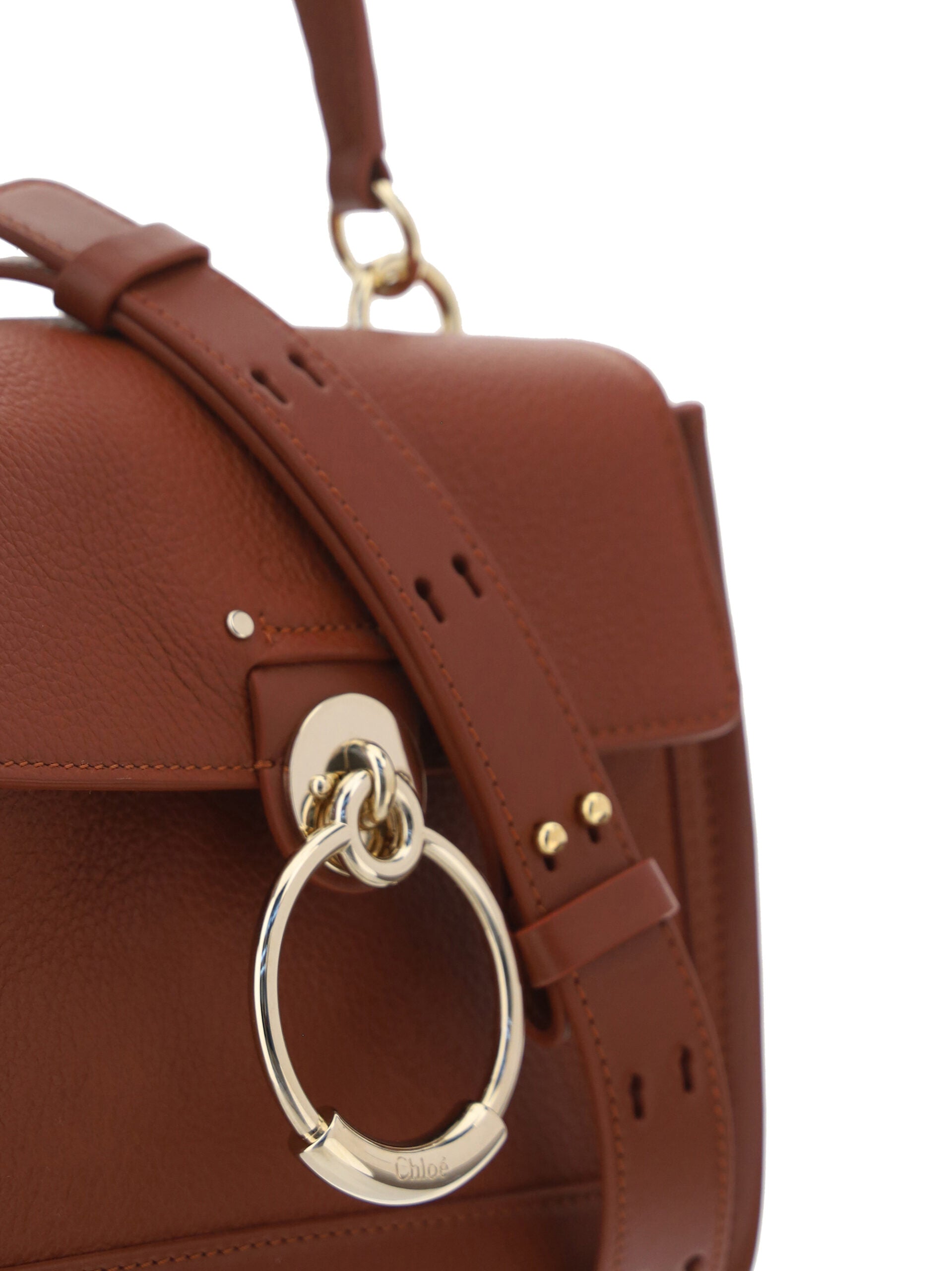 Chloé Elegant Sepia Brown Calfskin Shoulder Handbag - Luksusmuotia Chloé - Tutustu YVES JAVANNI® 