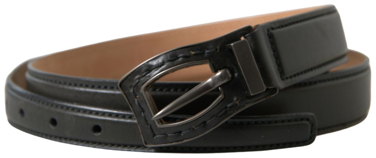 Ermanno Scervino Exquisite Italian Leather Belt with Metal Buckle - Luksusmuotia Ermanno Scervino - Tutustu YVES JAVANNI® 