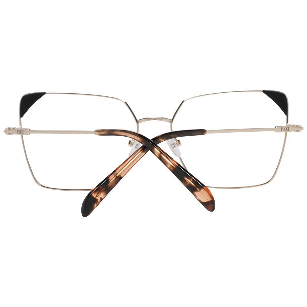 Emilio Pucci Rose Gold Women Optical Frames - Luksusmuotia Emilio Pucci - Tutustu YVES JAVANNI® 