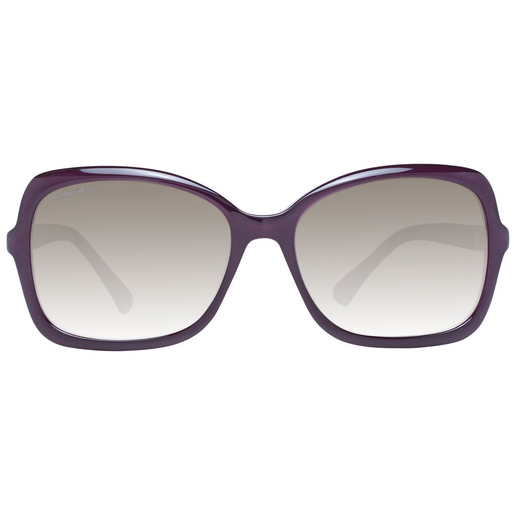 Jimmy Choo Burgundy Women Sunglasses - Luksusmuotia Jimmy Choo - Tutustu YVES JAVANNI® 