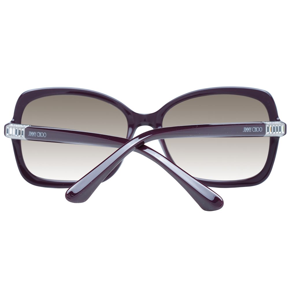 Jimmy Choo Burgundy Women Sunglasses - Luksusmuotia Jimmy Choo - Tutustu YVES JAVANNI® 