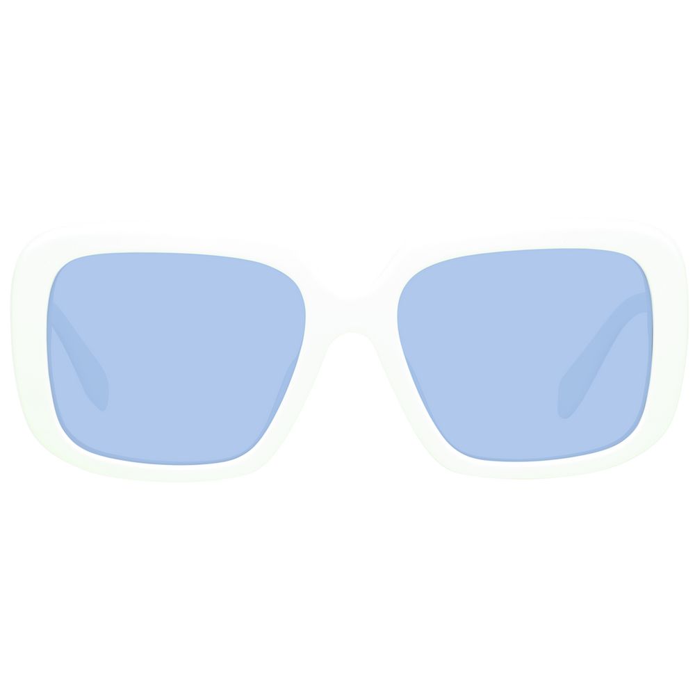 Adidas White Women Sunglasses - Luksusmuotia Adidas - Tutustu YVES JAVANNI® 