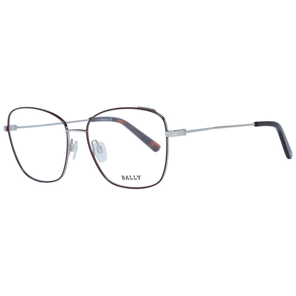 Bally Burgundy Women Optical Frames - Luksusmuotia Bally - Tutustu YVES JAVANNI® 