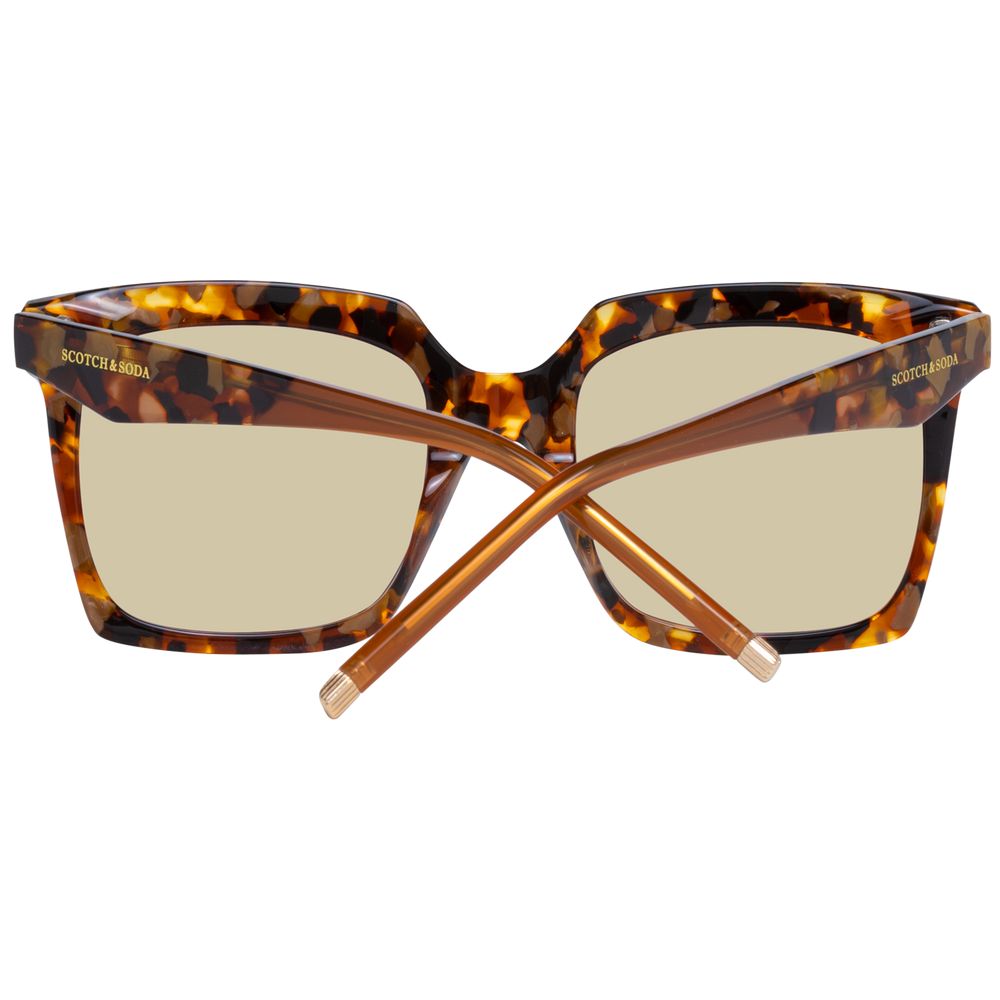 Scotch & Soda Brown Women Sunglasses - Luksusmuotia Scotch & Soda - Tutustu YVES JAVANNI® 