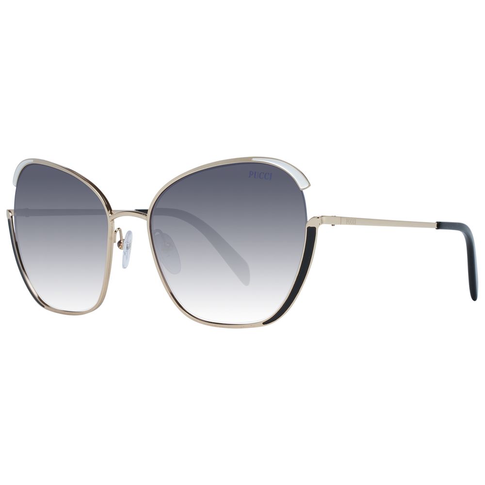 Emilio Pucci Gold Women Sunglasses - Luksusmuotia Emilio Pucci - Tutustu YVES JAVANNI® 