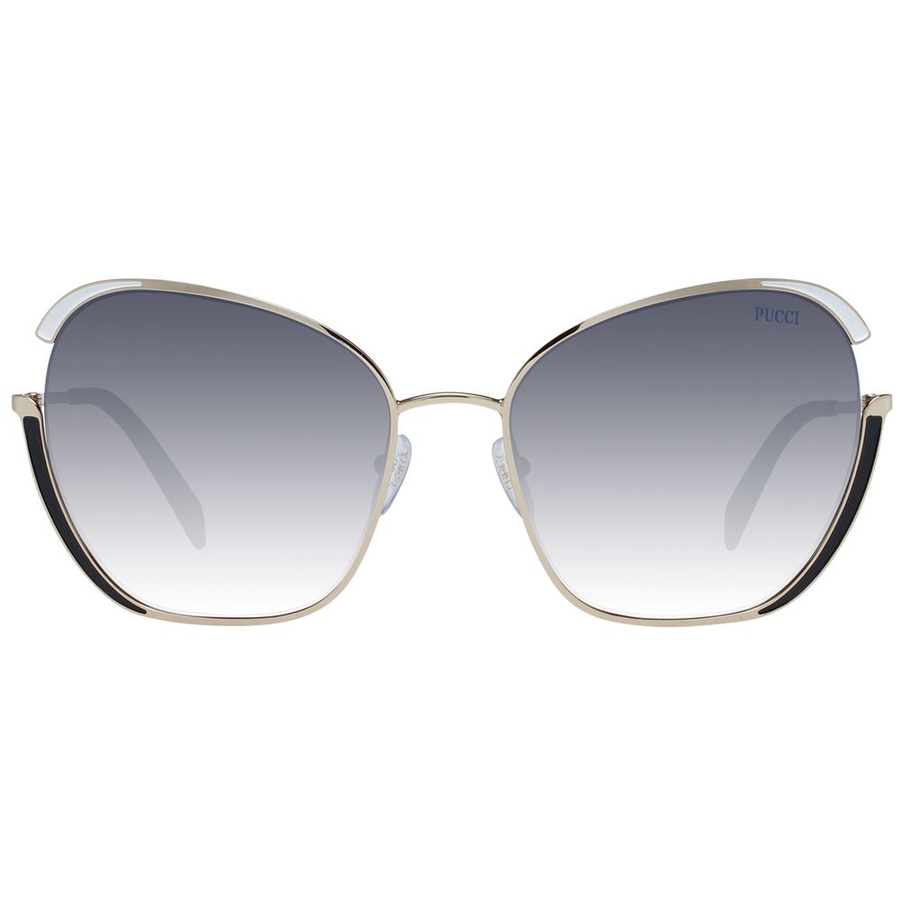 Emilio Pucci Gold Women Sunglasses - Luksusmuotia Emilio Pucci - Tutustu YVES JAVANNI® 