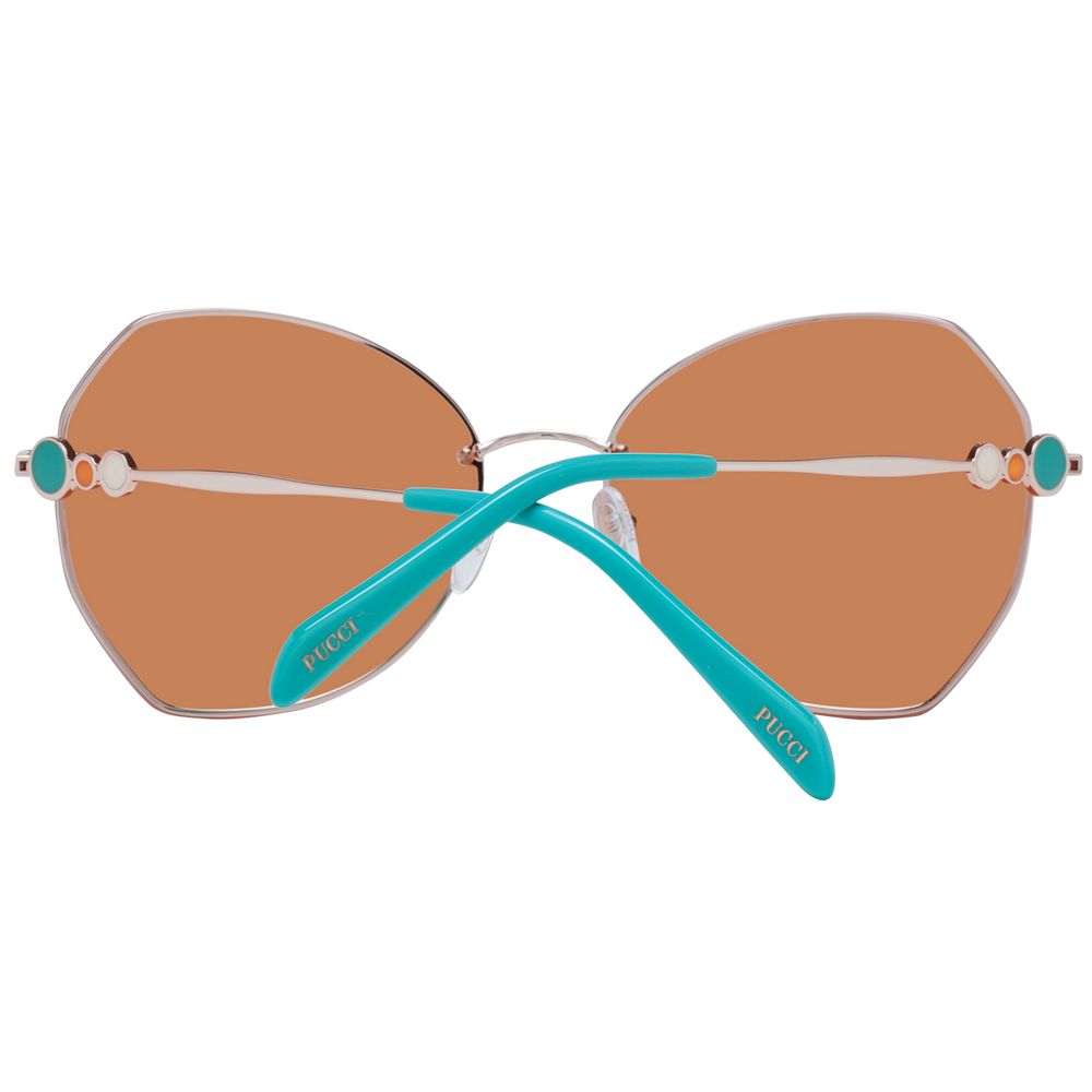 Emilio Pucci Orange Women Sunglasses - Luksusmuotia Emilio Pucci - Tutustu YVES JAVANNI® 