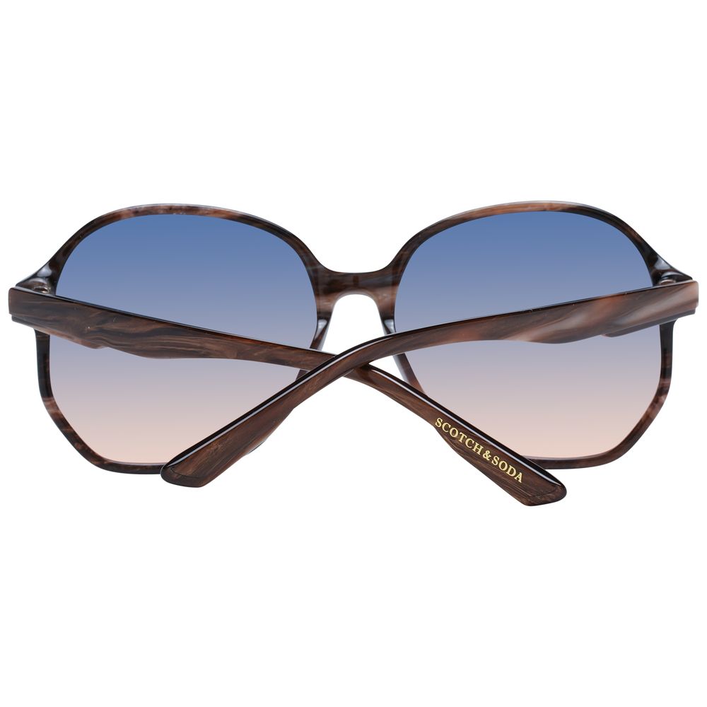 Scotch & Soda Brown Women Sunglasses - Luksusmuotia Scotch & Soda - Tutustu YVES JAVANNI® 