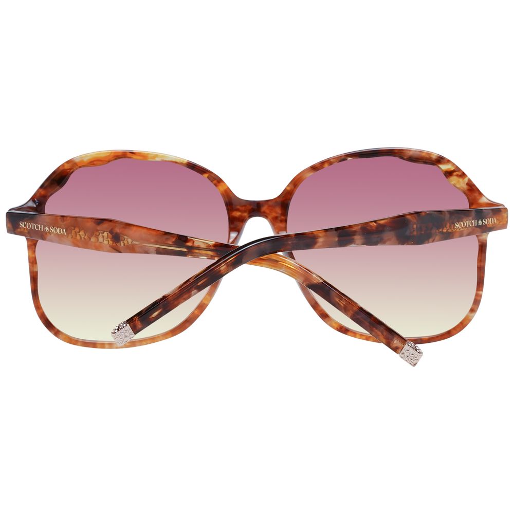 Scotch & Soda Brown Women Sunglasses - Luksusmuotia Scotch & Soda - Tutustu YVES JAVANNI® 