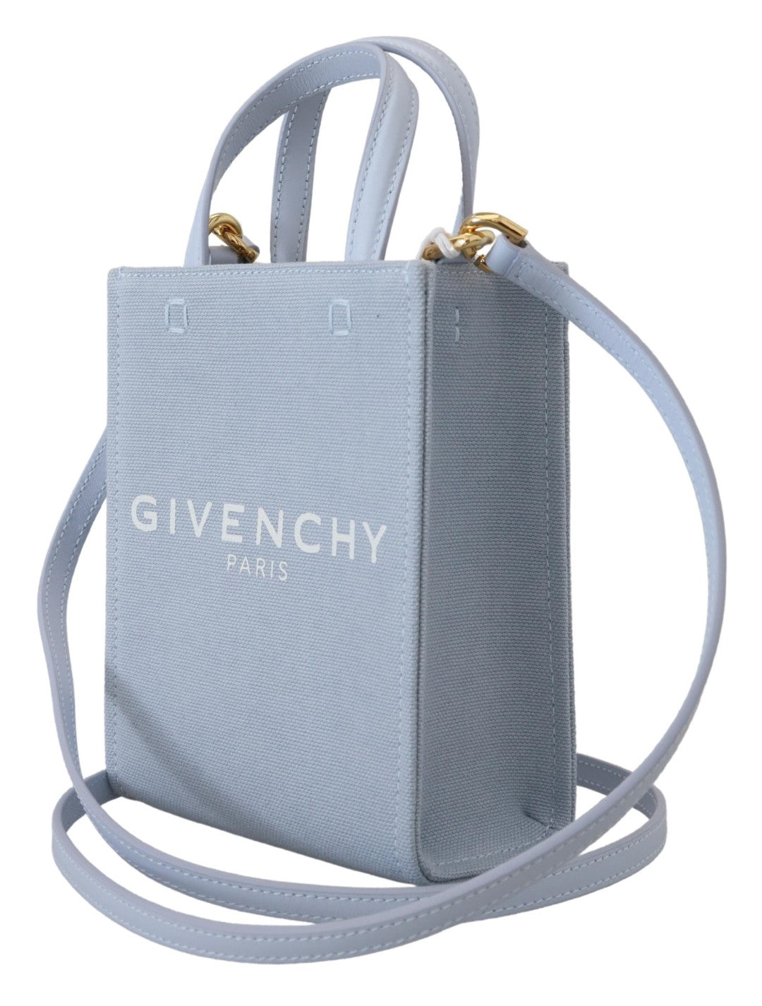 Givenchy Chic Cloud Blue Cotton Mini Bag - Luksusmuotia Givenchy - Tutustu YVES JAVANNI® 