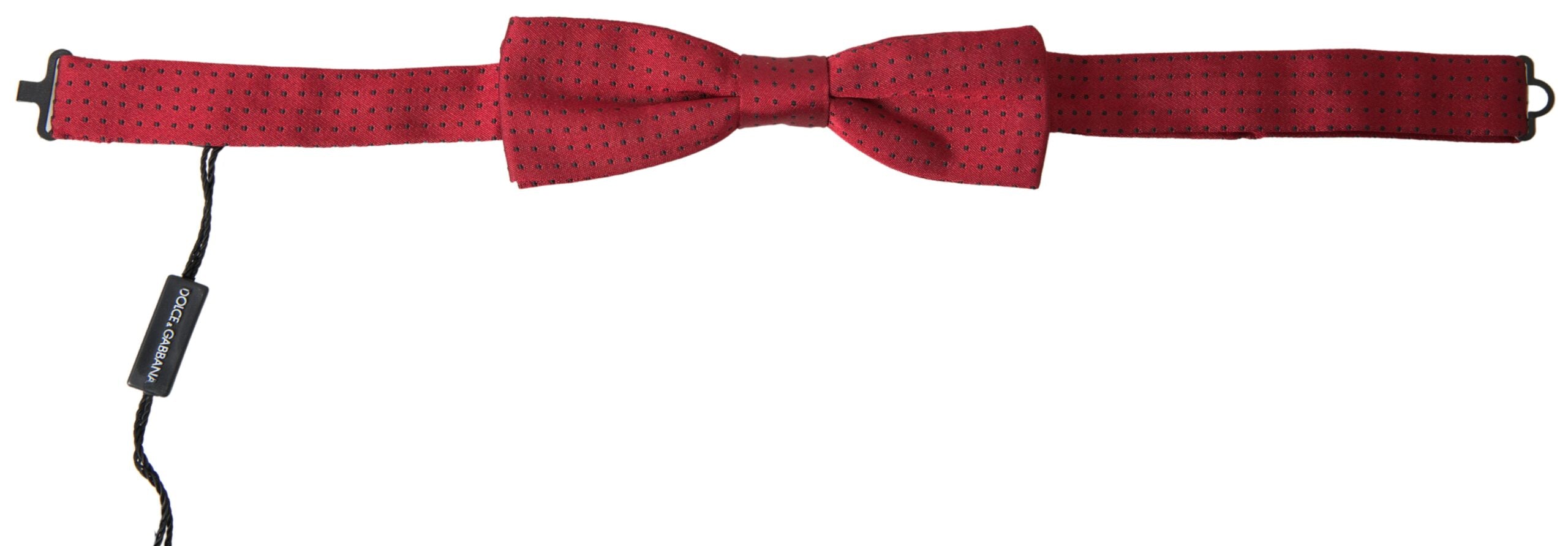 Dolce & Gabbana Elegant Polka Dot Silk Bow Tie - Luksusmuotia Dolce & Gabbana - Tutustu YVES JAVANNI® 