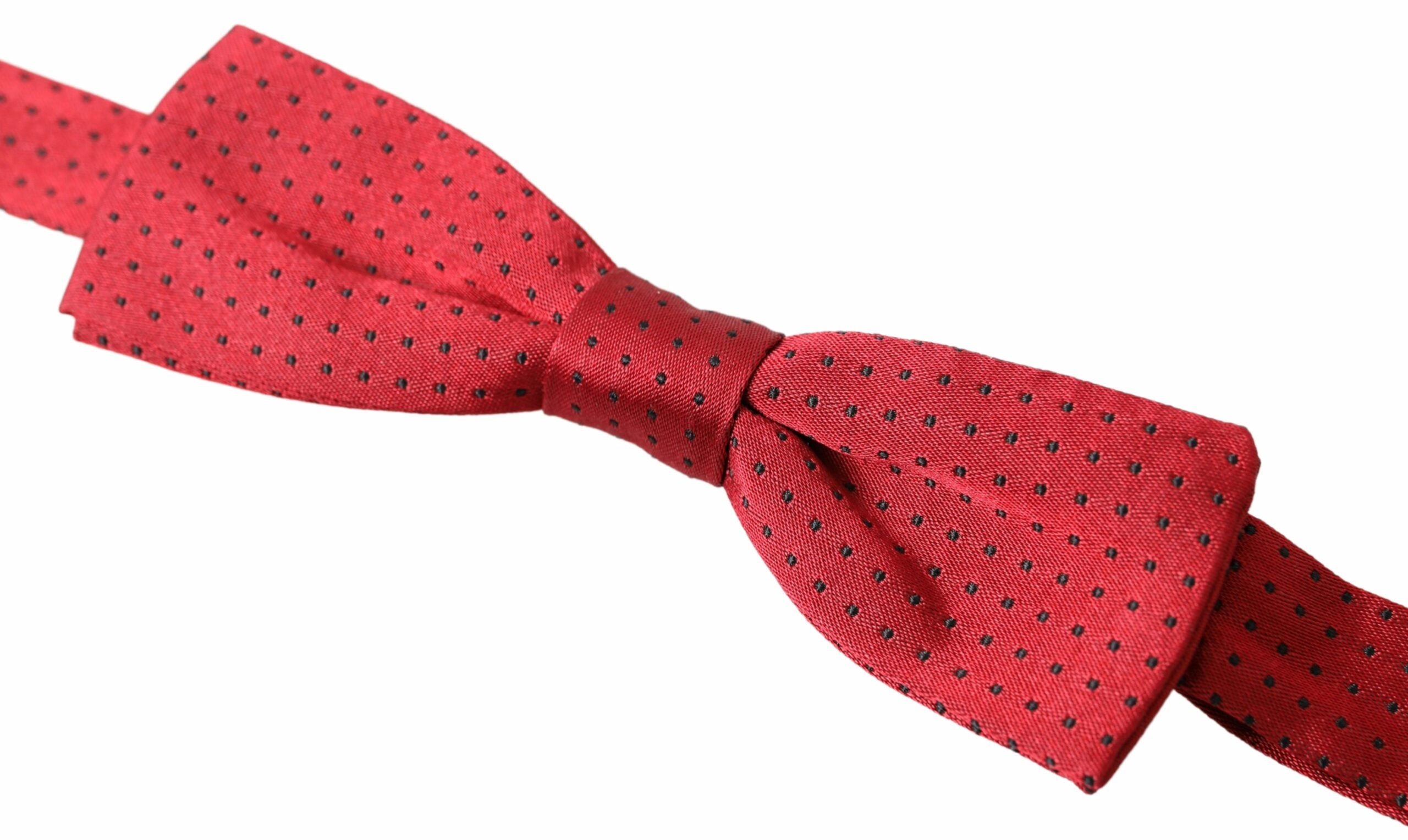 Dolce & Gabbana Elegant Polka Dot Silk Bow Tie - Luksusmuotia Dolce & Gabbana - Tutustu YVES JAVANNI® 