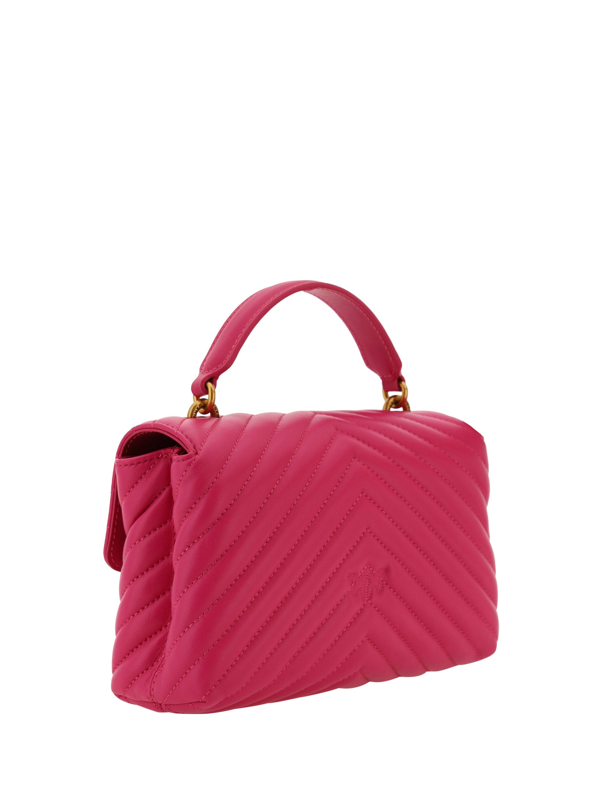 PINKO Chic Pink Quilted Leather Mini Handbag - Luxury from PINKO - Shop at YVES JAVANNI