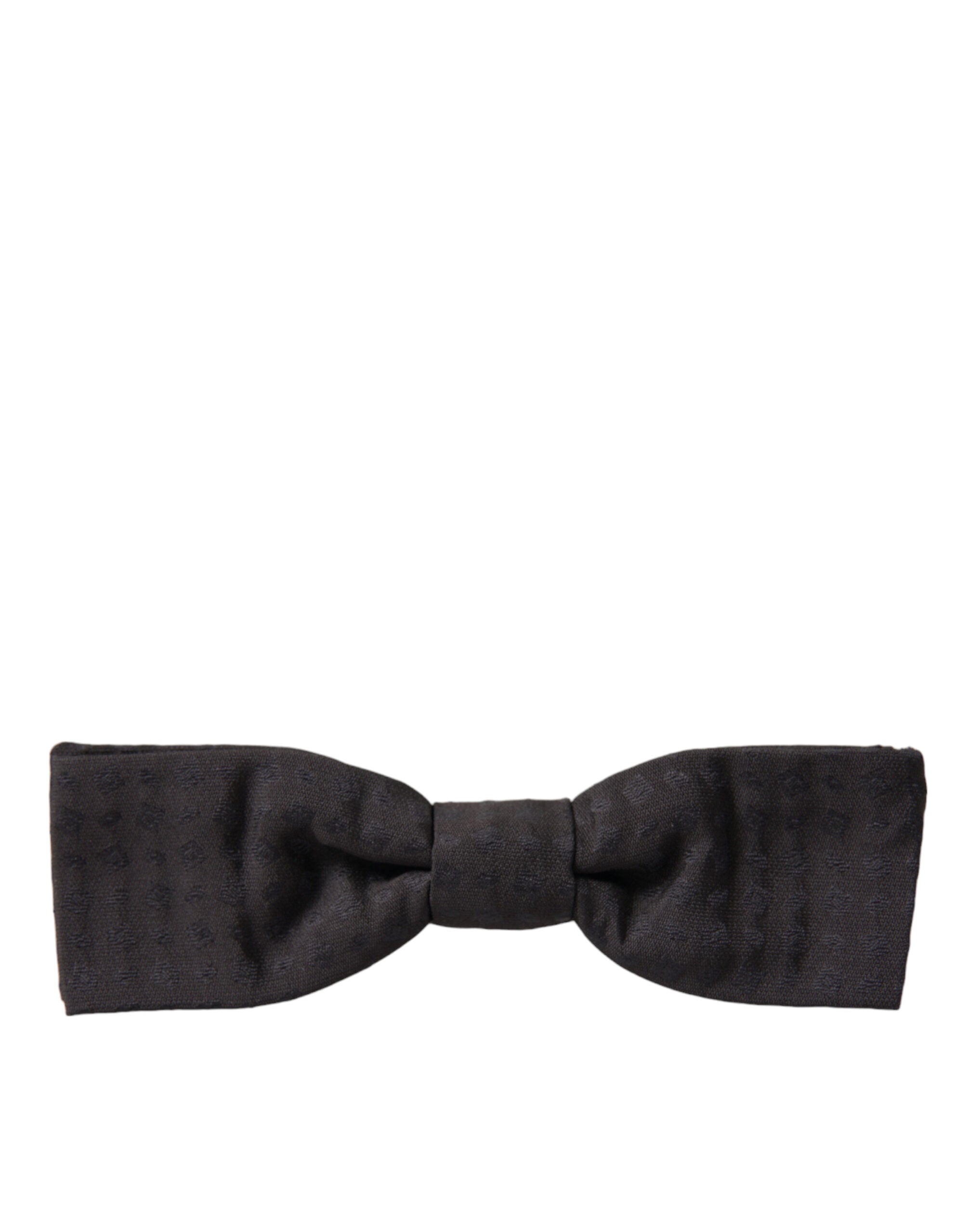 Dolce & Gabbana Elegant Brown Fantasy Silk Bow Tie - Luksusmuotia Dolce & Gabbana - Tutustu YVES JAVANNI® 