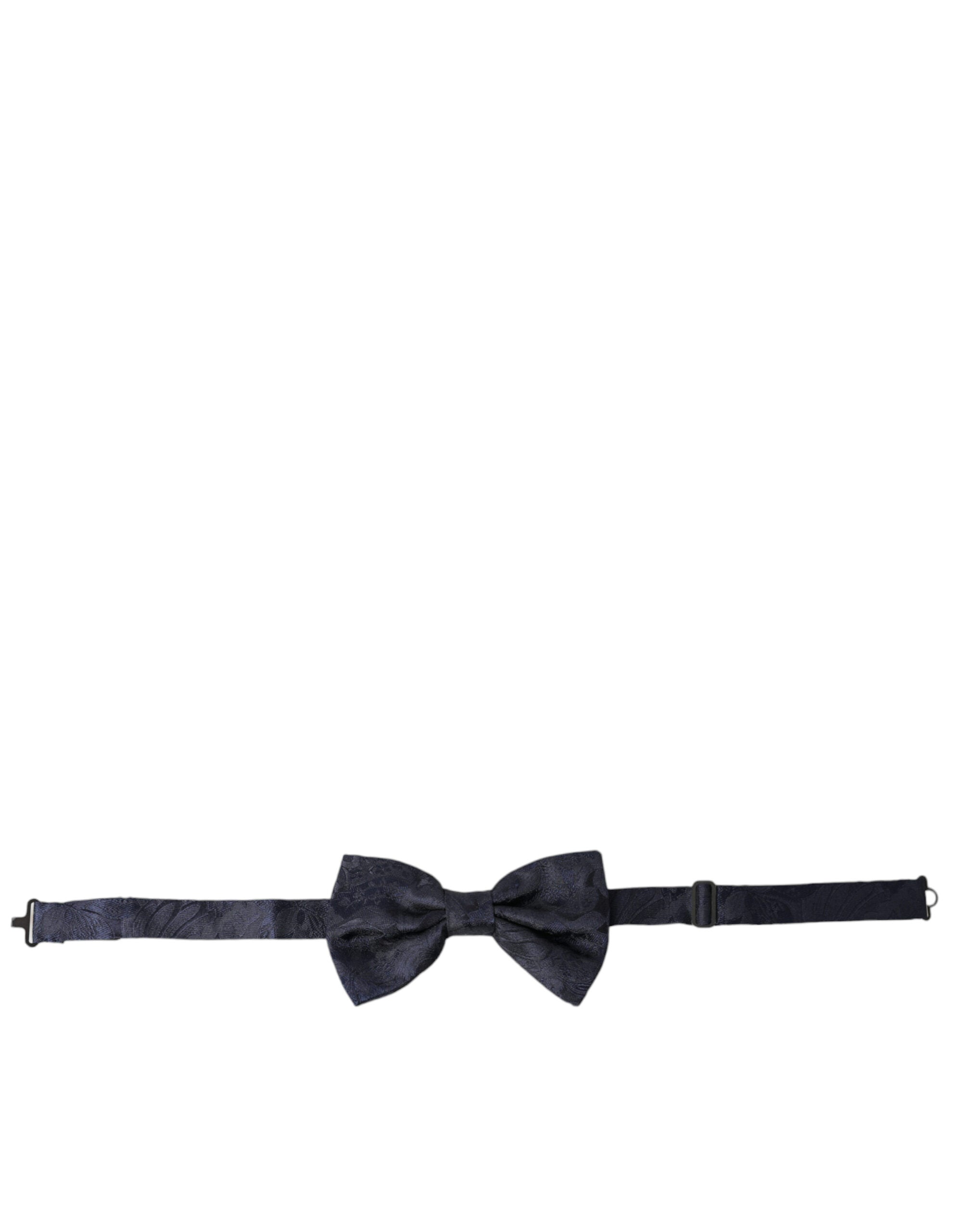 Dolce & Gabbana Elegant Silk Blue Bow Tie - Luksusmuotia Dolce & Gabbana - Tutustu YVES JAVANNI® 