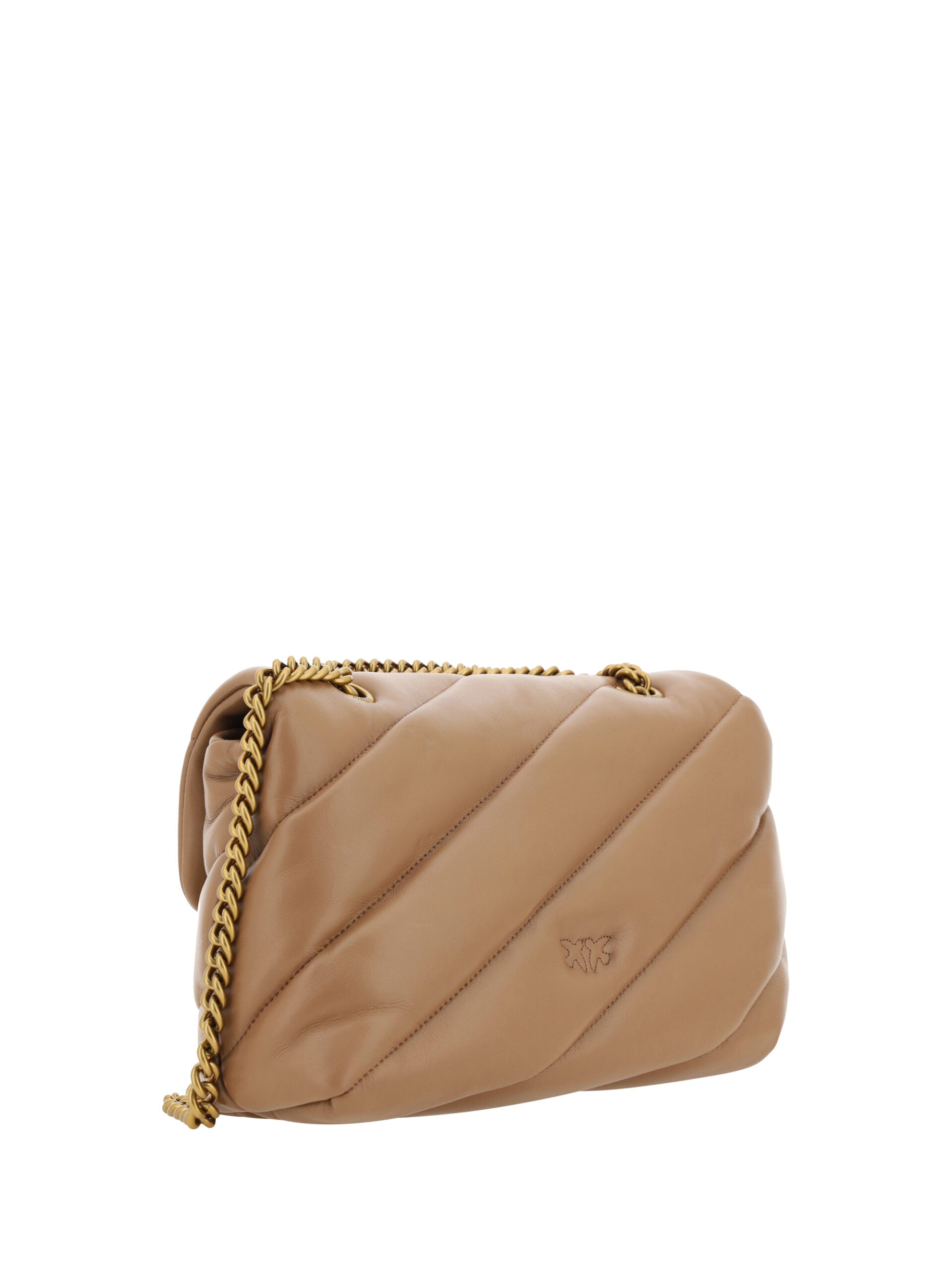 PINKO Elegant Quilted Calf Leather Shoulder Bag - Luksusmuotia PINKO - Tutustu YVES JAVANNI® 