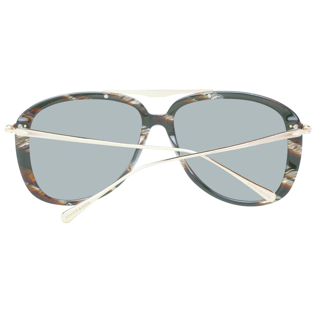 Scotch & Soda Black Men Sunglasses - Luksusmuotia Scotch & Soda - Tutustu YVES JAVANNI® 