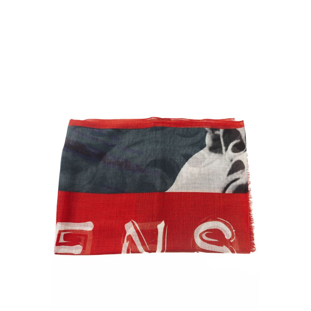 Trussardi Multicolor Wool Men Scarf - Luksusmuotia Trussardi - Tutustu YVES JAVANNI® 