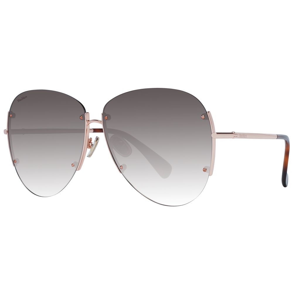 Max Mara Rose Gold Women Sunglasses - Luksusmuotia Max Mara - Tutustu YVES JAVANNI® 