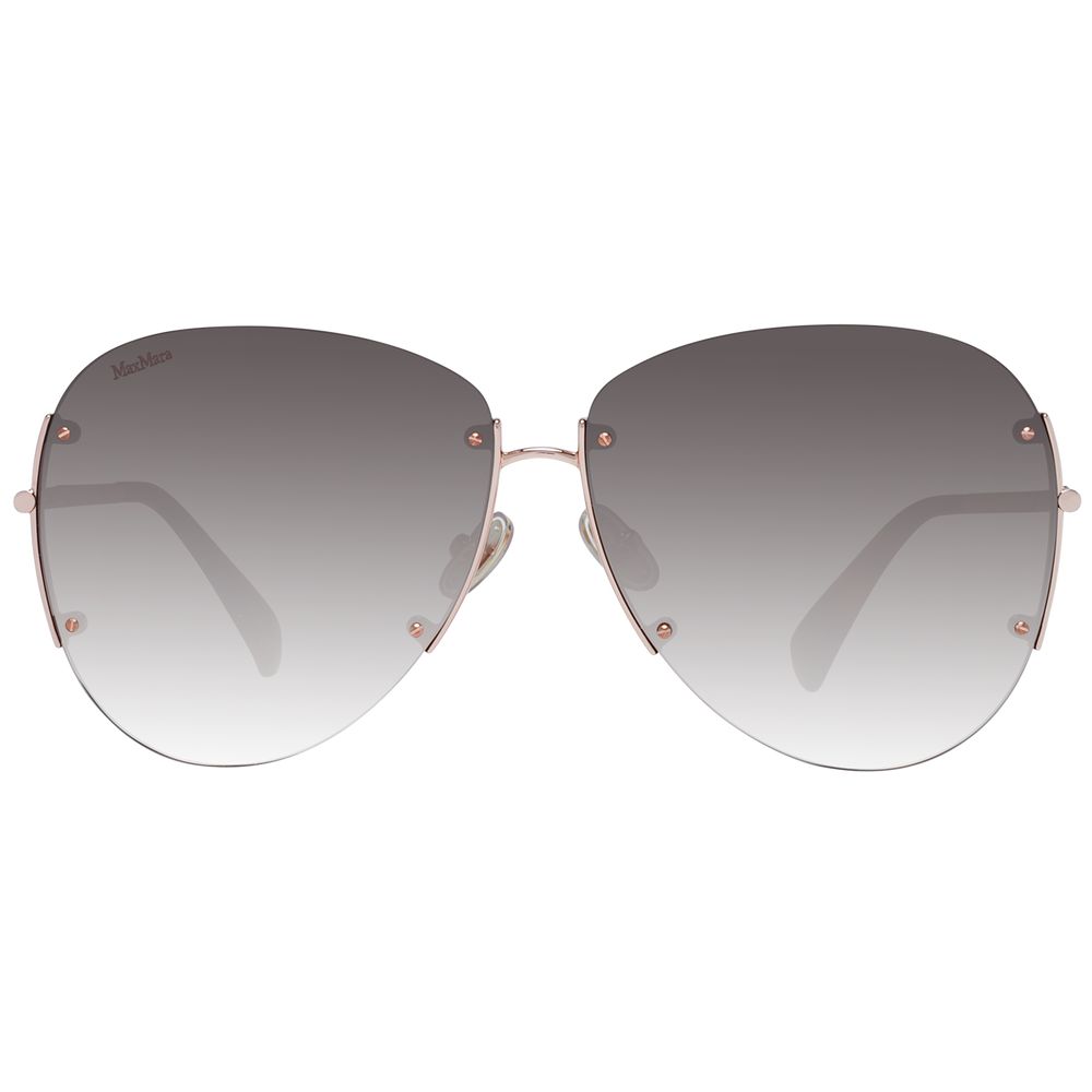 Max Mara Rose Gold Women Sunglasses - Luksusmuotia Max Mara - Tutustu YVES JAVANNI® 