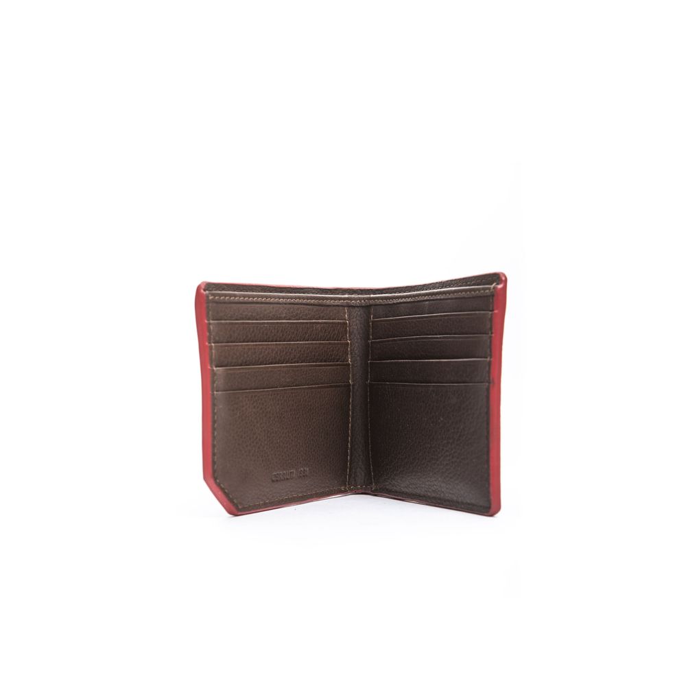 Cerruti 1881 Brown Calf Leather Men Wallet - Luksusmuotia Cerruti 1881 - Tutustu YVES JAVANNI® 