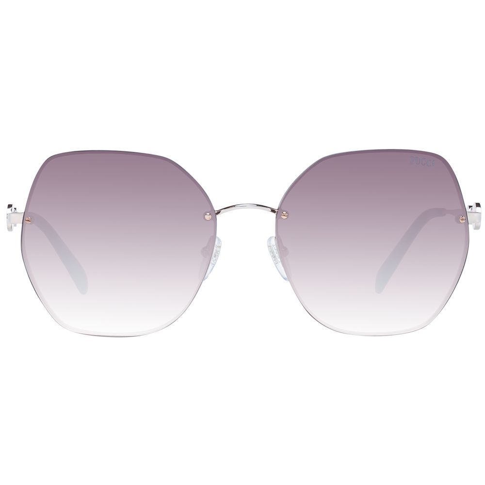 Emilio Pucci Rose Gold Women Sunglasses - Luksusmuotia Emilio Pucci - Tutustu YVES JAVANNI® 