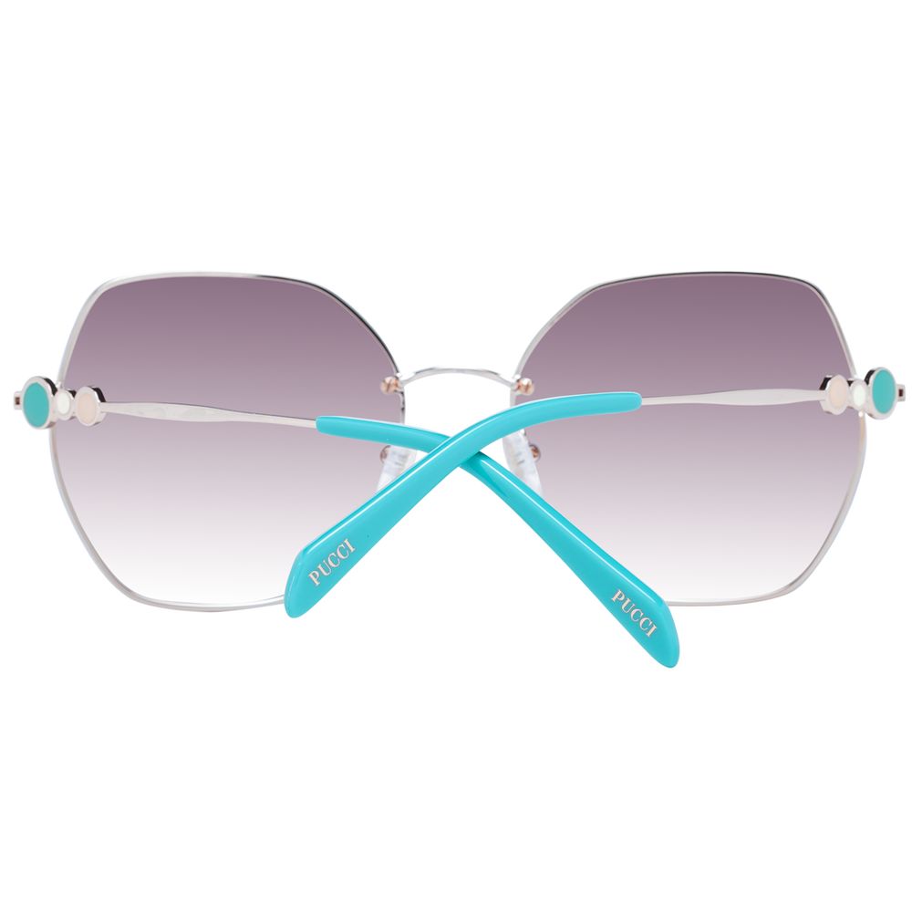 Emilio Pucci Rose Gold Women Sunglasses - Luksusmuotia Emilio Pucci - Tutustu YVES JAVANNI® 