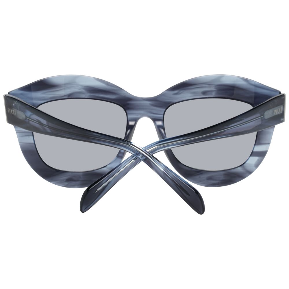 Emilio Pucci Blue Women Sunglasses - Luksusmuotia Emilio Pucci - Tutustu YVES JAVANNI® 