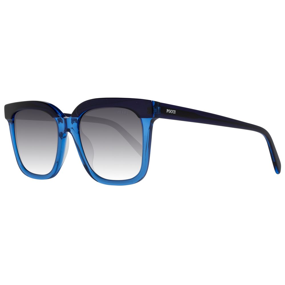 Emilio Pucci Blue Women Sunglasses - Luksusmuotia Emilio Pucci - Tutustu YVES JAVANNI® 