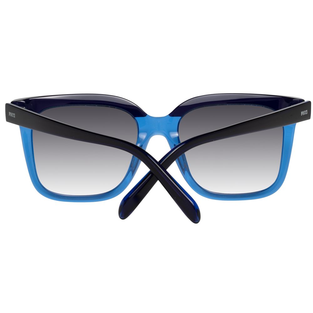 Emilio Pucci Blue Women Sunglasses - Luksusmuotia Emilio Pucci - Tutustu YVES JAVANNI® 