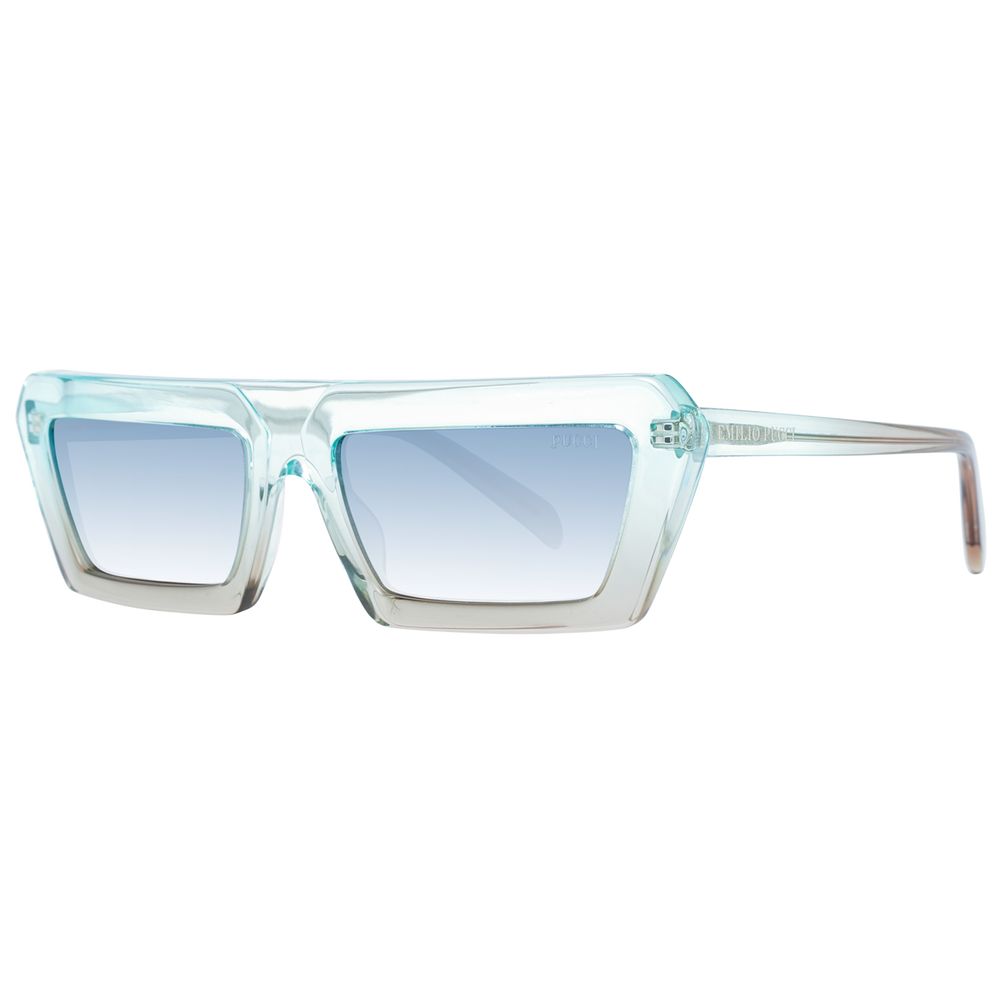 Emilio Pucci Turquoise Women Sunglasses - Luksusmuotia Emilio Pucci - Tutustu YVES JAVANNI® 