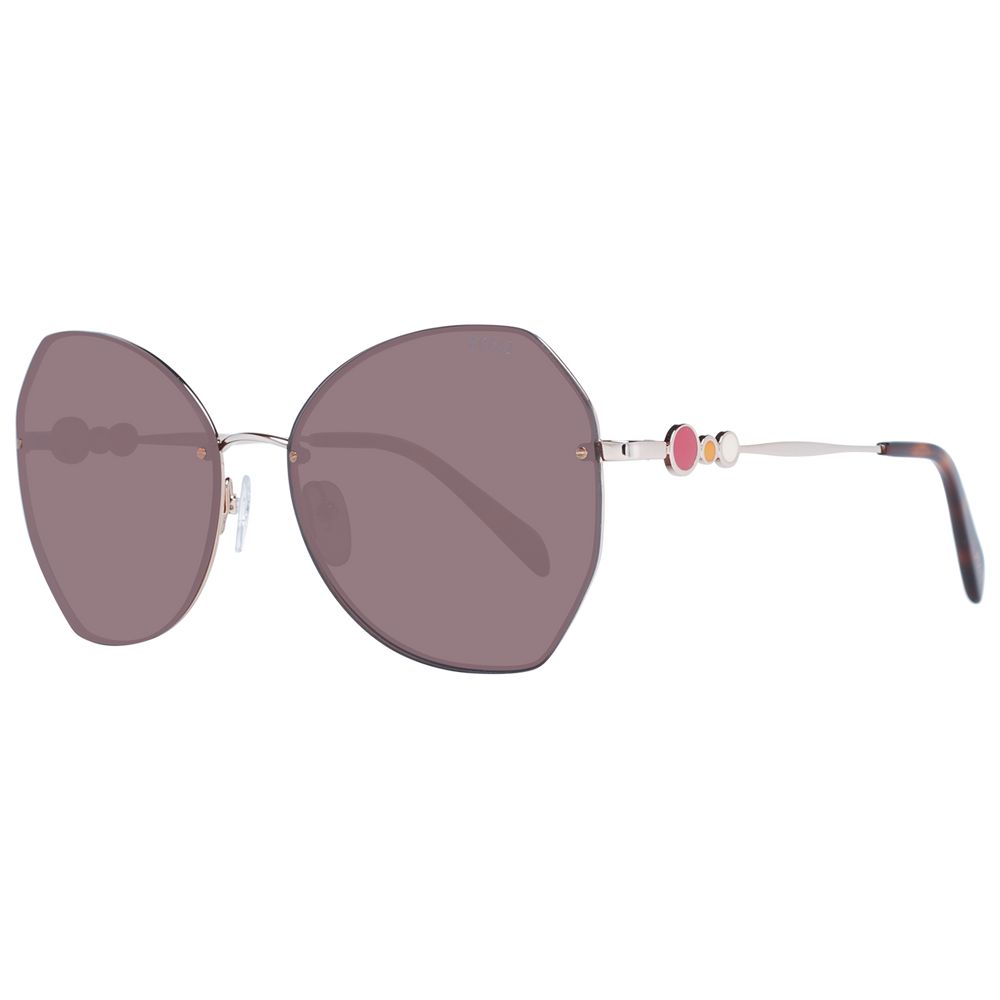 Emilio Pucci Rose Gold Women Sunglasses - Luksusmuotia Emilio Pucci - Tutustu YVES JAVANNI® 