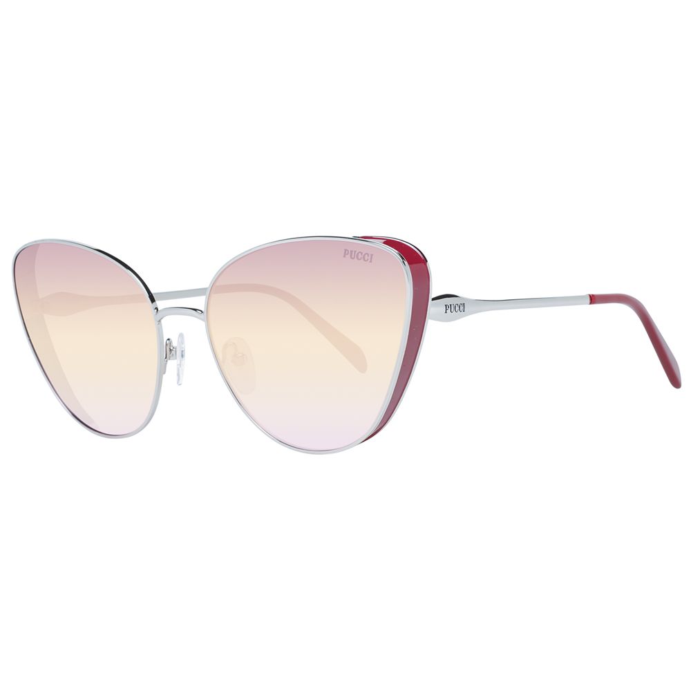 Emilio Pucci Silver Women Sunglasses - Luksusmuotia Emilio Pucci - Tutustu YVES JAVANNI® 