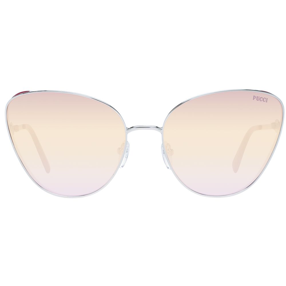 Emilio Pucci Silver Women Sunglasses - Luksusmuotia Emilio Pucci - Tutustu YVES JAVANNI® 