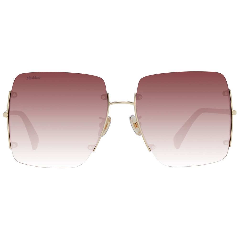 Max Mara Gold Women Sunglasses - Luksusmuotia Max Mara - Tutustu YVES JAVANNI® 