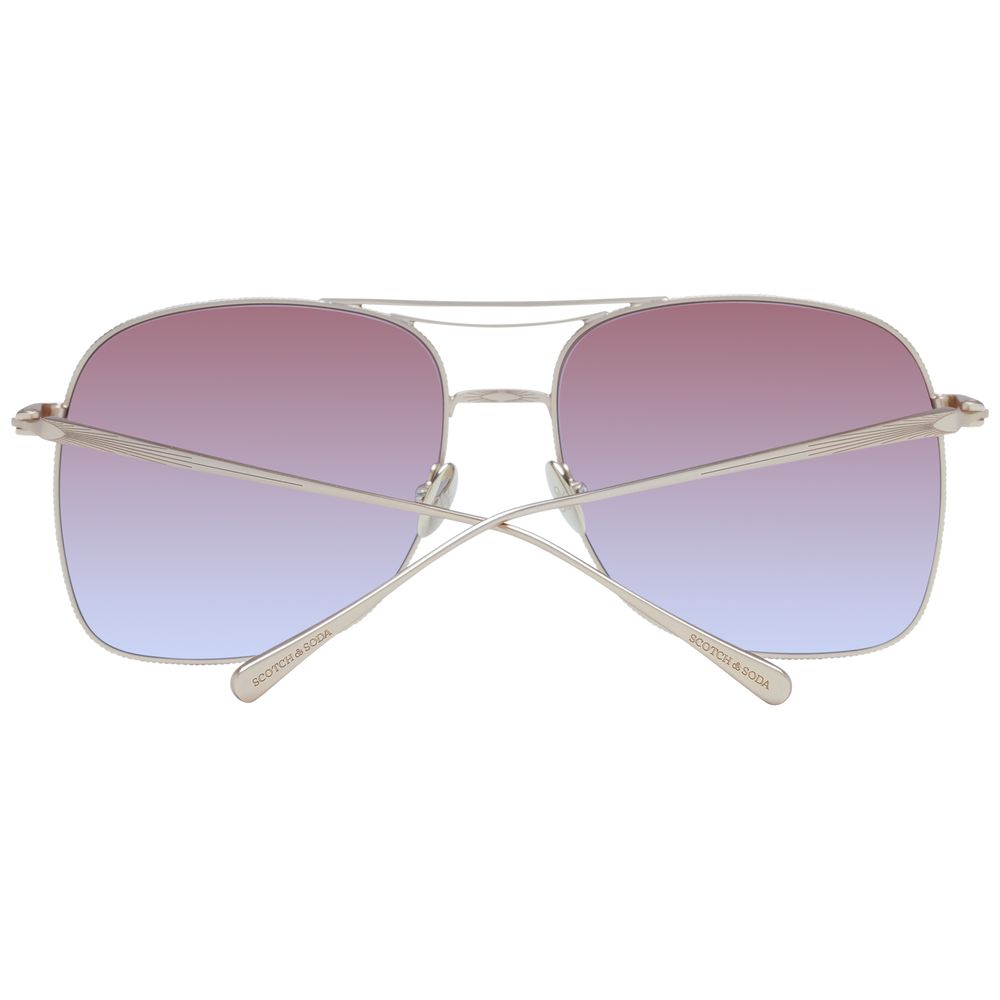 Scotch & Soda Gold Women Sunglasses - Luksusmuotia Scotch & Soda - Tutustu YVES JAVANNI® 