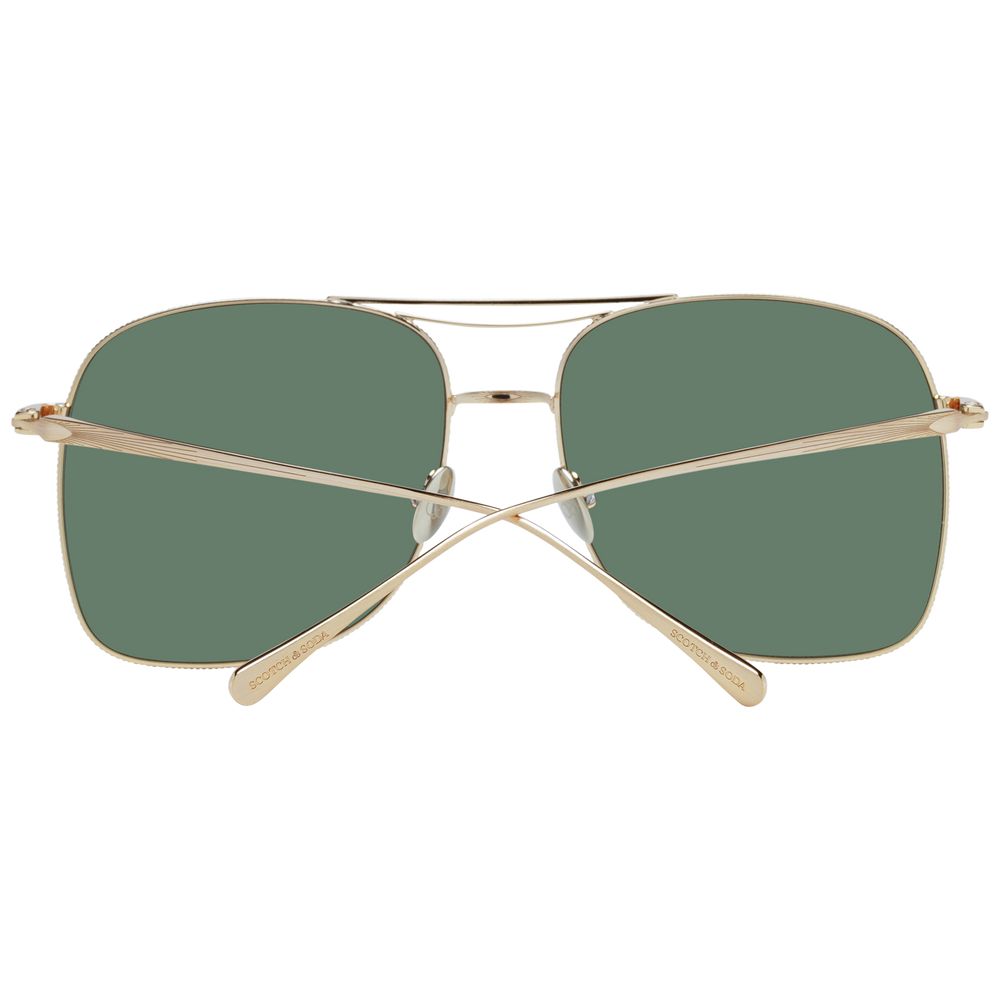 Scotch & Soda Gold Women Sunglasses - Luksusmuotia Scotch & Soda - Tutustu YVES JAVANNI® 