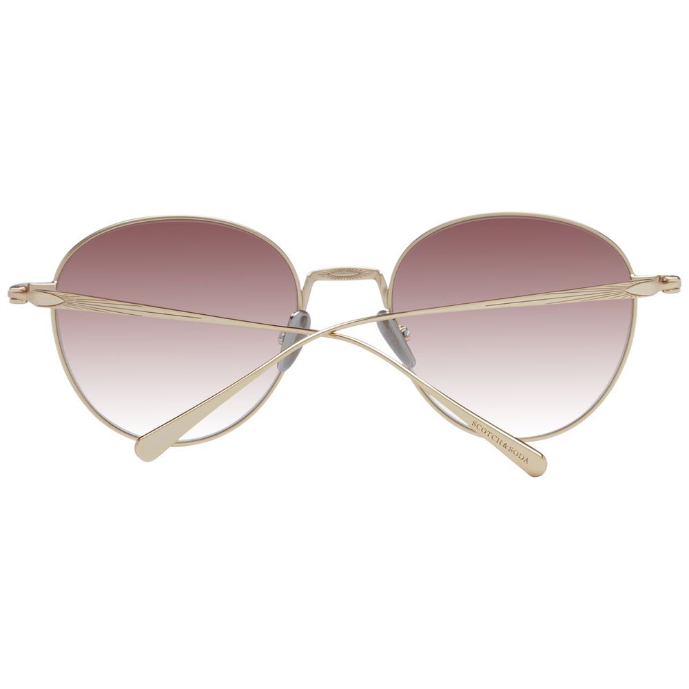 Scotch & Soda Gold Men Sunglasses - Luksusmuotia Scotch & Soda - Tutustu YVES JAVANNI® 